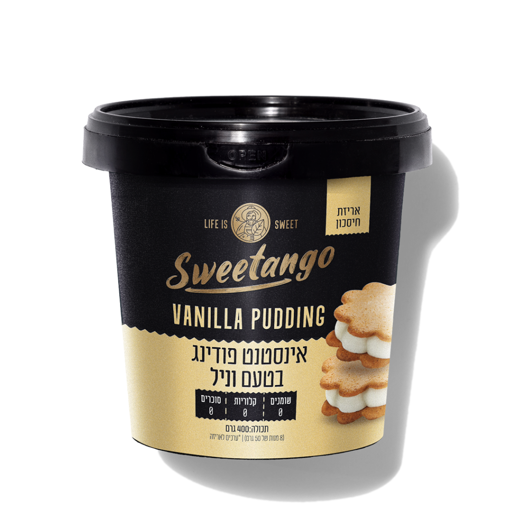 אינסטנט פודינג בטעם וניל ונילה 400 גרם