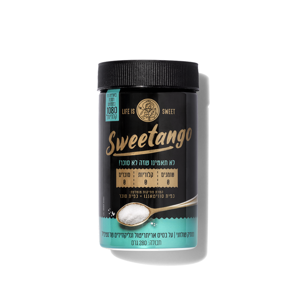 סוכר סוויטאנגו הדור הבא של הסוכר 280 גרם