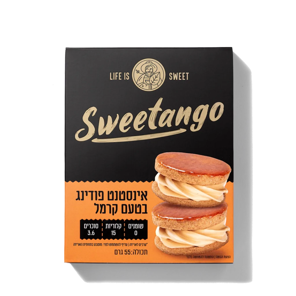 אינסטנט פודינג בטעם קרמל סוויטאנגו