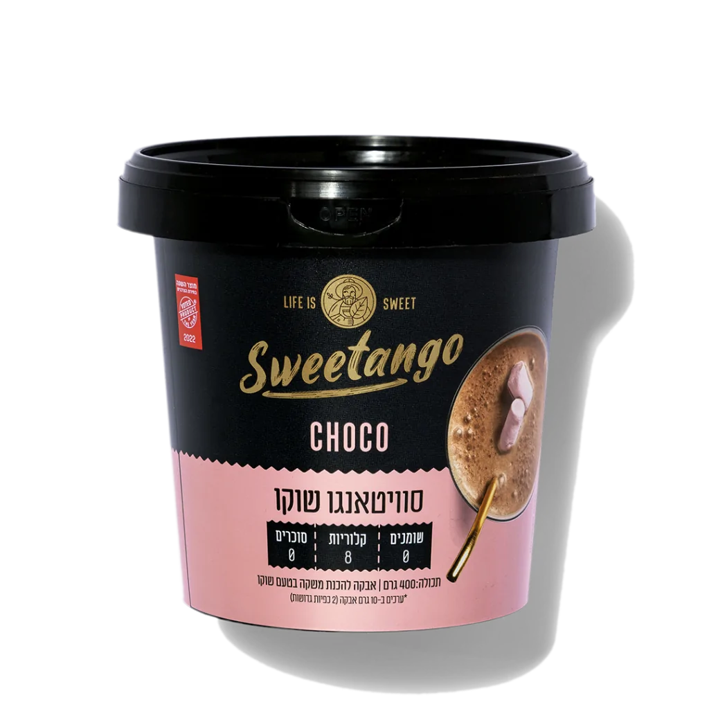 סוויטאנגו שוקו שתיה חמה שתיה קרה ללא סוכר