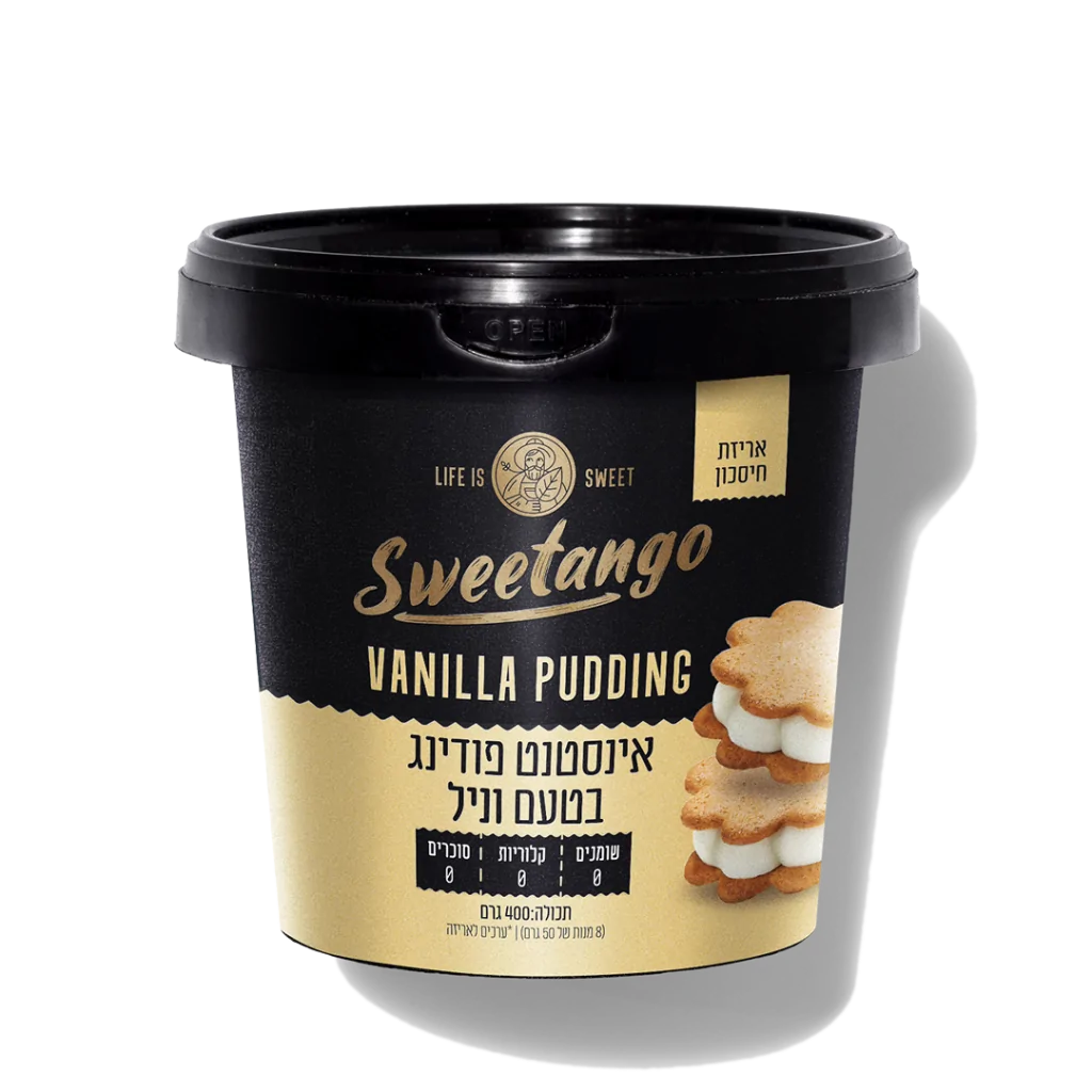 אינסטנט פודינג בטעם וניל ונילה 400 גרם